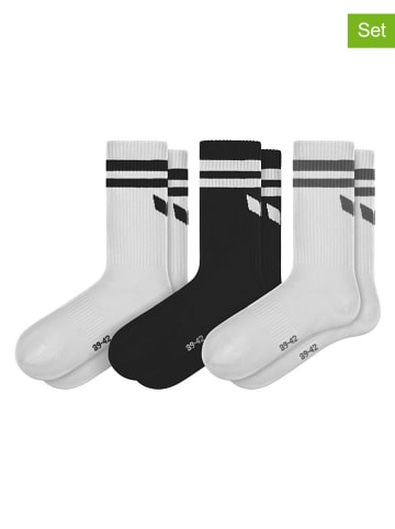 erima 3er-Set: Socken "Wings" in Weiß/ Schwarz