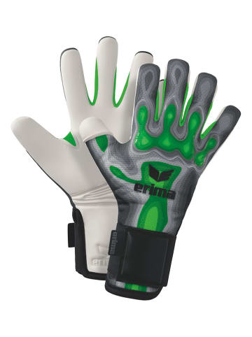 erima Torwarthandschuhe "Flex-Ray Match Eco" in Grün/ Grau/ Weiß