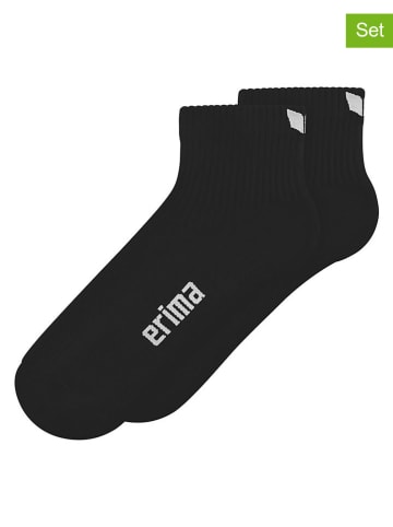 erima 2er-Set: Trainingssocken "Performance" in Schwarz