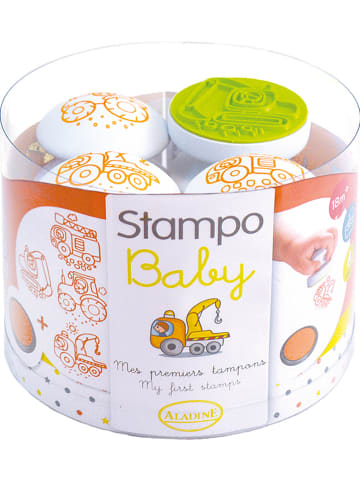 Aladine Stempelset "Baumaschinen" - ab 18 Monaten