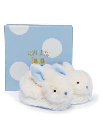 Doudou & Compagnie Rassel-Füßlinge "Bonbon Hase" - ab Geburt