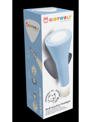 KIDYWOLF Taschenlampe in Hellblau - ab 4 Jahren