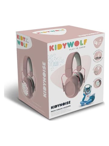 KIDYWOLF Gehörschutz in Rosa - ab 5 Jahren