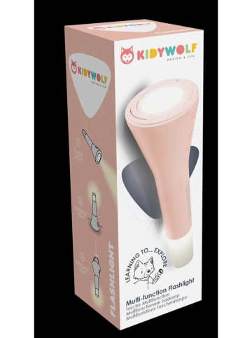 KIDYWOLF Taschenlampe in Rosa - ab 4 Jahren