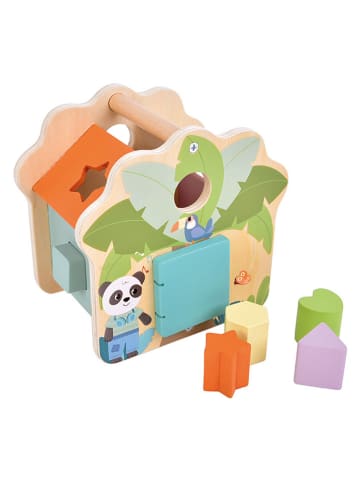 small foot Steckwürfel-Haus "Jungle Friends" - ab 12 Monaten