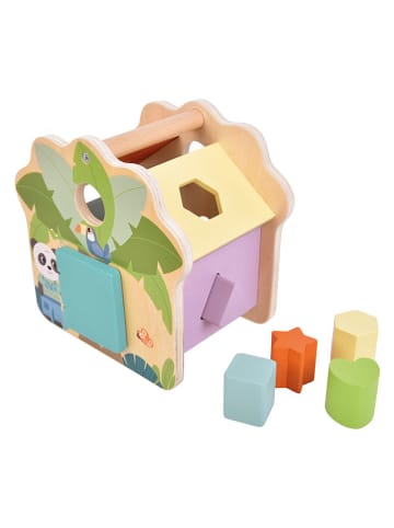 small foot Steckwürfel-Haus "Jungle Friends" - ab 12 Monaten