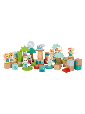 small foot Houten bouwblokken "Jungle Friends" - vanaf 12 maanden