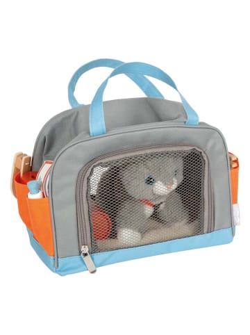 small foot Katze mit Tasche und Pflege-Set in Grau - ab 2 Jahren