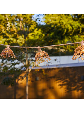 lumisky Girlanda LED "Mini Hawai" w kolorze jasnobrązowym - dł. 600 cm