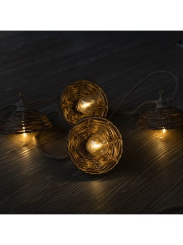 lumisky Ledsolarlichtguirlande "Cottage" lichtbruin - (L)800 cm