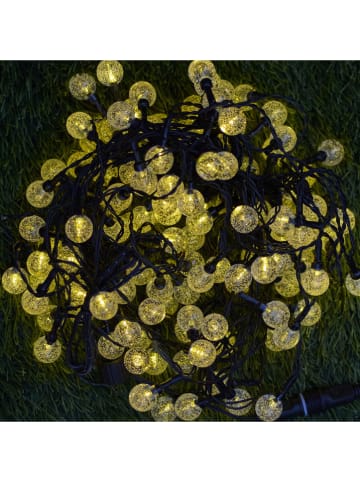 lumisky Solarna girlanda świetlna LED "Festy" w kolorze ciepłej bieli - dł. 1400 cm