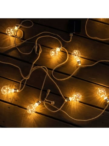 lumisky Solarna girlanda świetlna LED "Fantasy" w kolorze jasnobrązowym - dł. 800 cm