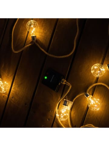 lumisky Solarna girlanda świetlna LED "Fantasy" w kolorze jasnobrązowym - dł. 800 cm