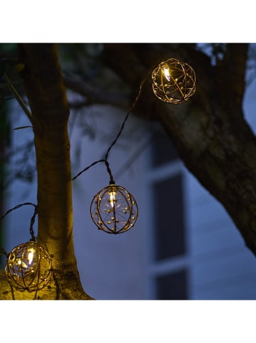 lumisky Solarna girlanda świetlna LED "Rusty" w kolorze ciepłej bieli - dł. 400 cm