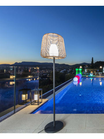 lumisky Lampa zewnętrzna "Boheme" w kolorze szaro-brązowym - wys. 150 cm