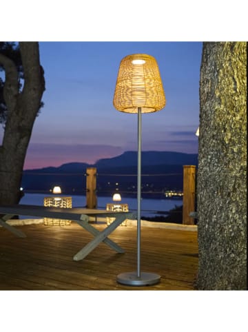 lumisky Solarna lampa zewnętrzna LED w kolorze srebrno-beżowym - wys. 160 x Ø 38 cm