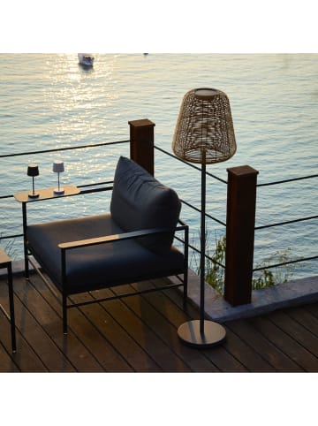 lumisky Ledsolarbuitenlamp ''Boheme'' zilverkleurig/beige - (H)160 x ? 38 cm