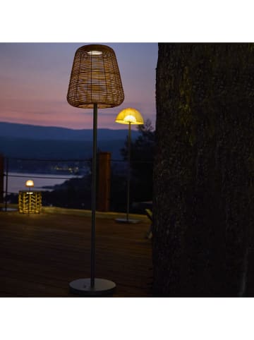 lumisky Solarna lampa zewnętrzna LED w kolorze srebrno-beżowym - wys. 160 x Ø 38 cm