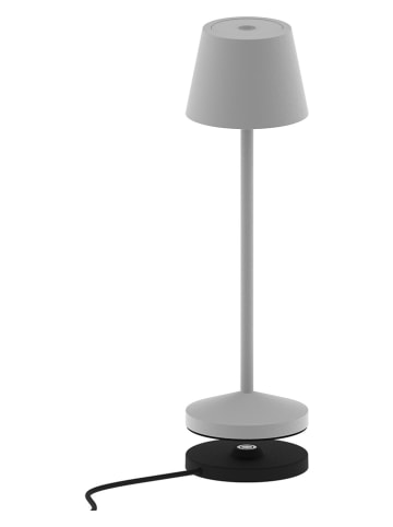 lumisky Lampa stołowa LED w kolorze szarym - Ø 7,5 x wys. 20 cm