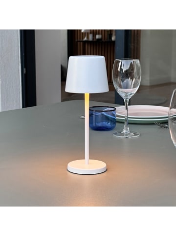 lumisky LED-Tischleuchte "Kelly Mini" in Weiß - (H)21,6 x Ø 8,2 cm