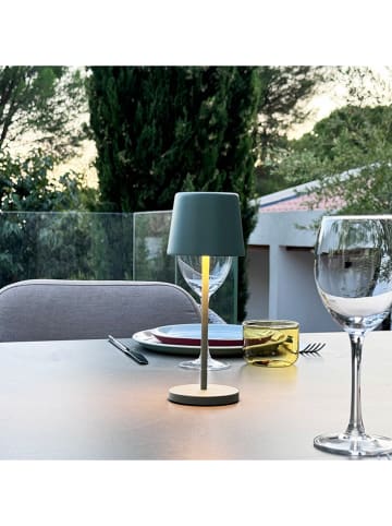 lumisky Lampa stołowa LED "Kelly Mini" w kolorze khaki - wys. 21,6 x Ø 8,2 cm