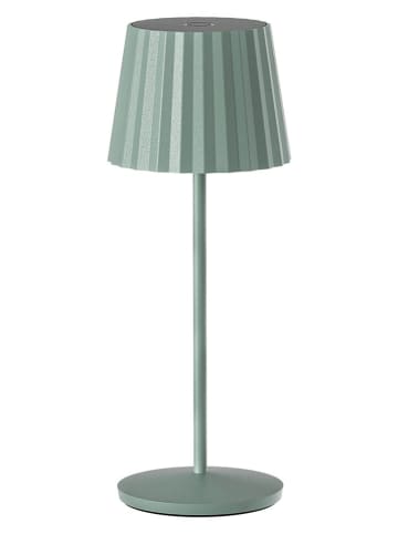 lumisky Lampa stołowa LED "Abby" w kolorze zielonym - wys. 29 x Ø 11 cm
