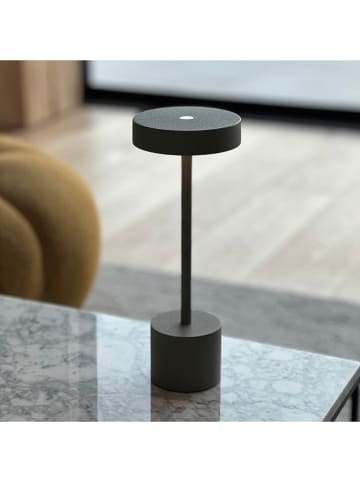 lumisky LED-Außenleuchte "Roby" in Grau - (H)30 x Ø 12 cm