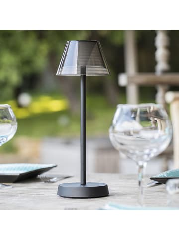 lumisky LED-Außenleuchte "Beverly" in Schwarz - (H)35 x Ø 13 cm