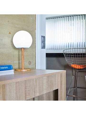 lumisky Lampa zewnętrzna LED "Beverly" w kolorze białym - wys. 28 x Ø 13 cm