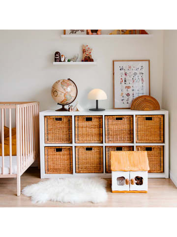 lumisky Lampa stołowa LED "Neptun" w kolorze białym - wys. 19 x Ø 18 cm