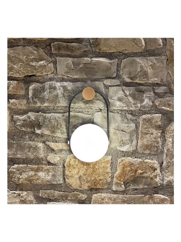 lumisky Lampa zewnętrzna LED "Day" w kolorze czarno-białym - wys. 22,6 x Ø 16 cm