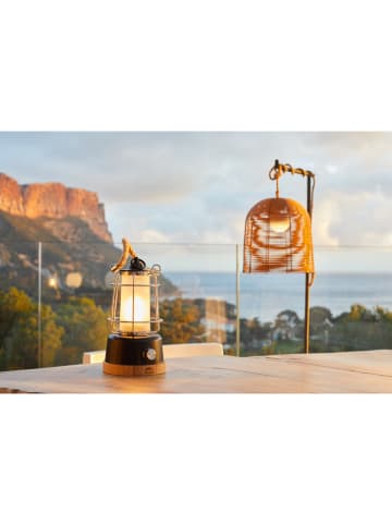 lumisky Lampa dekoracyjna LED w kolorze czarno-jasnobrązowym - wys. 23 x Ø 12,5 cm