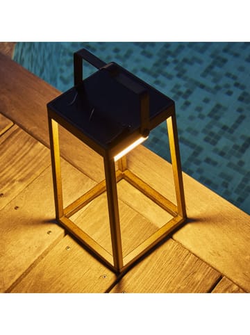 lumisky Solar-Laterne "Verona" in Braun - (B)18 x (H)30 x (T)18 cm
