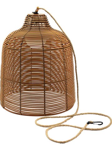 lumisky Lampa zewnętrzna LED "Boheme" w kolorze jasnobrązowym - Ø 30 cm