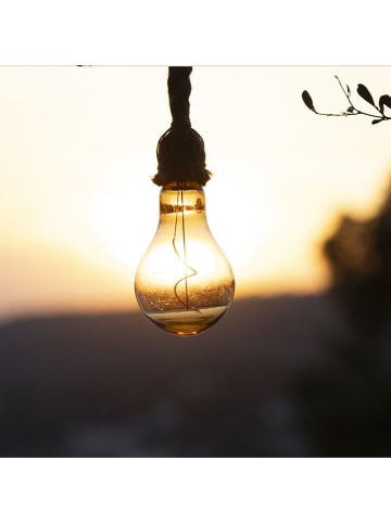 lumisky Lampa dekoracyjna LED "Cordy" w kolorze brązowym - dł. 214 x Ø 10 cm