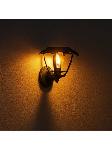 lumisky Solarna lampa zewnętrzna LED "Lumax" w kolorze czarnym - 19,5 x 21,5 x 16,6 cm