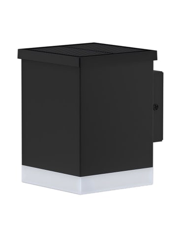 lumisky LED-solar buitenlamp ''Solarbox'' zwart - (B)10,5 x (H)11,5 x (D)8,4 cm