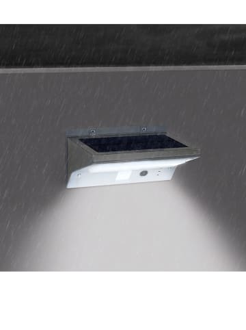 lumisky LED-Solar-Außenleuchte "Derby" in Weiß - (B)16,4 x (H)8,4 cm