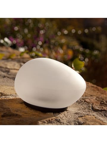 lumisky Decoratieve ledsolarlamp "Solenzara" wit- (H)6 x Ø 5 cm