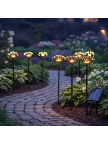 lumisky LED-Solar-Pflanzenbeleuchtung ''Yogy'' in Schwarz - (L)62 x (B)500 cm