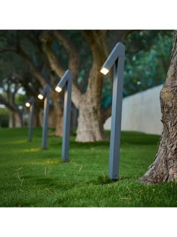 lumisky Ledsolartuinsteker ''Soltek'' grijs - (B)12,9 x (H)56 x (D)8,5 cm