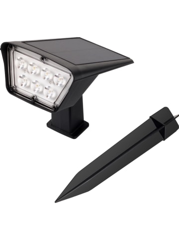 lumisky Lampy solarne LED (2 szt.) "Curtis" w kolorze czarnym na trzonku - wys. 31,5 cm