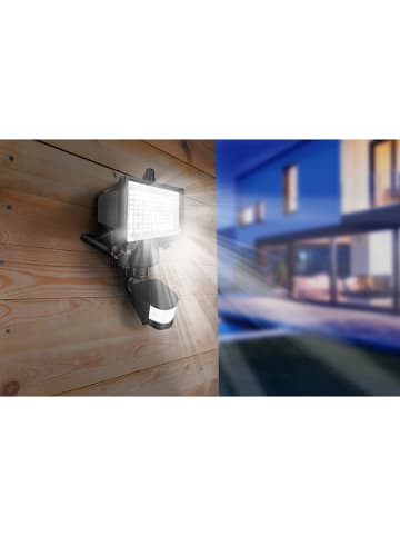 lumisky Ledsolarlamp "Cooper" zwart - (B)14 x (H)22 cm