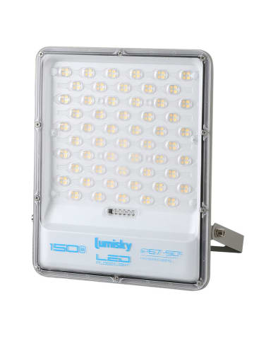 lumisky Solarna lampa zewnętrzna LED "Titan" w kolorze białym - 26 x 30,5 x 4 cm