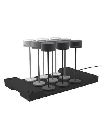 lumisky Ladetablett in Schwarz - (B)50,8 x (H)4 x (T)30,8 cm