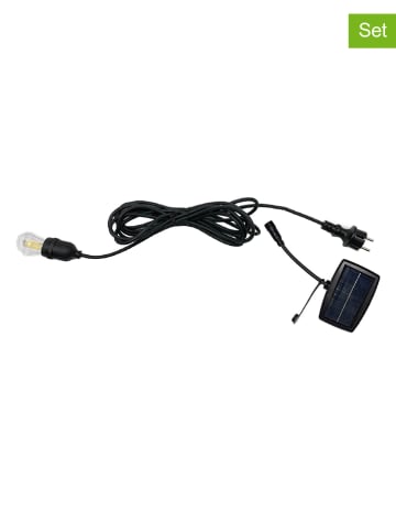 lumisky 2er-Set: Outdoor-Kabel in Schwarz