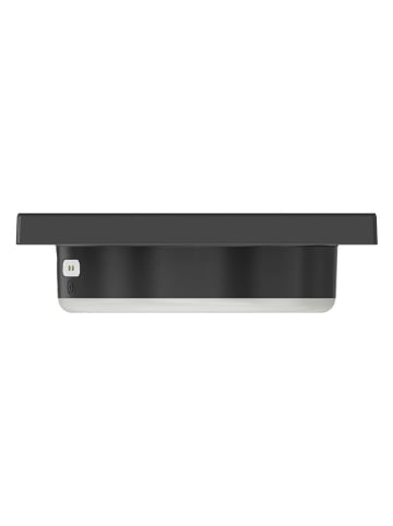 lumisky LED-Solar-Modul "Sunny Square" in Schwarz - (B)12,5 x (H)3,5 x (T)12,5 cm