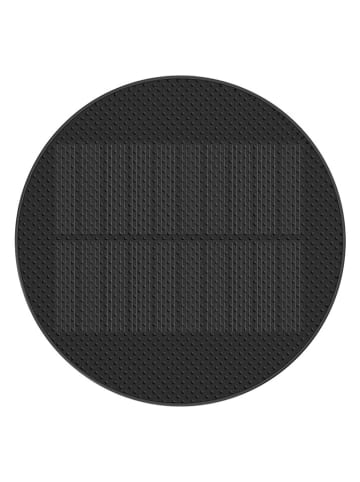 lumisky Ledsolarmodule "Sunny Round" zwart - (H)3,5 x Ø 13,3 cm