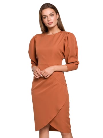 Stylove Sukienka w kolorze jasnobrązowym