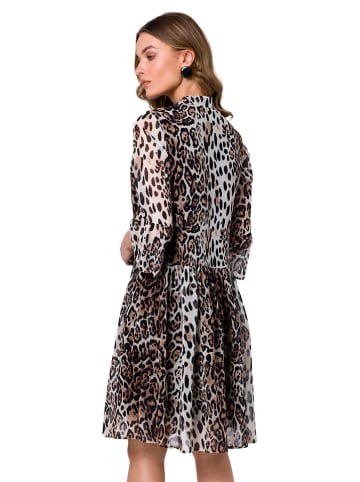 Stylove Sukienka w kolorze kremowym